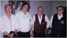 v. l. Hartmut Winko, Peter Täubert, Reinhard Hollerung, Dieter Hermann