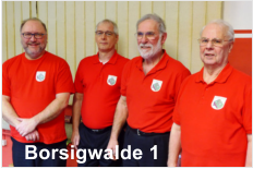 v. l. Andreas Lüth, Harald Kutzki, Bernd Bogen, Gerd Köller