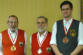 Das Treppchen v. l.: Schlüter, Bogen, Bauer
